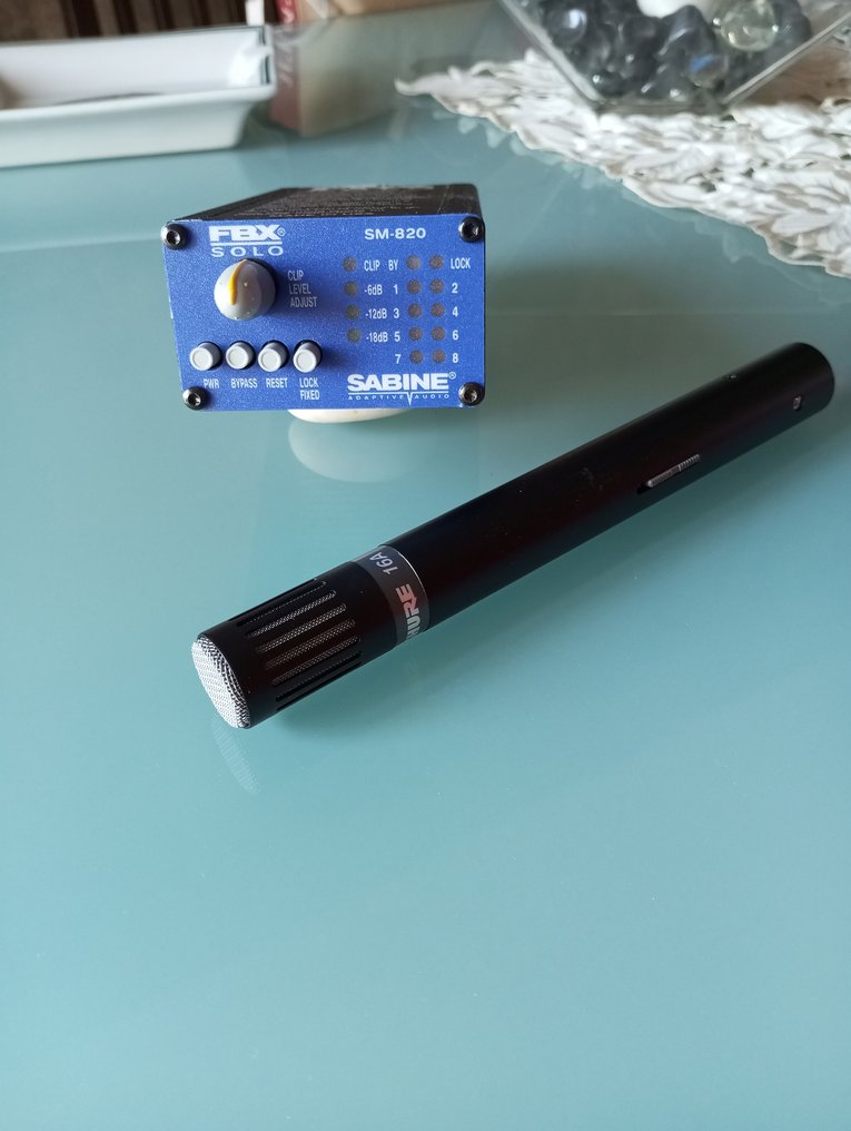 Sabine-Shure - Sabine FBX Solo SM820 - Shure 16A Signal processor - Multiple models #1.0