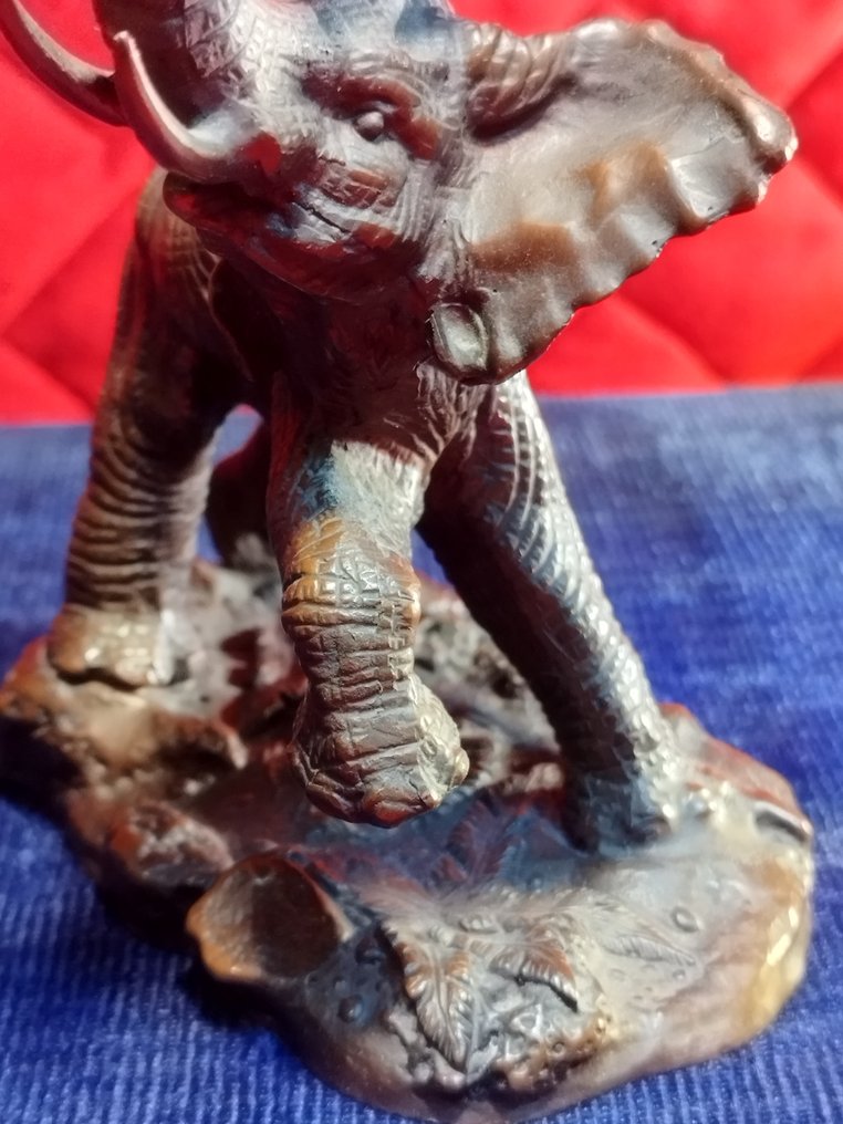 Franklin Mint - Figur - African Elephant - Brons #3.2