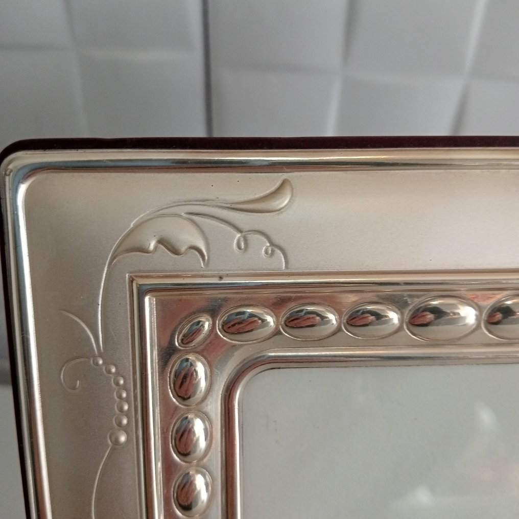 Cadre photo  - Argent, Rempli, Bois #3.2