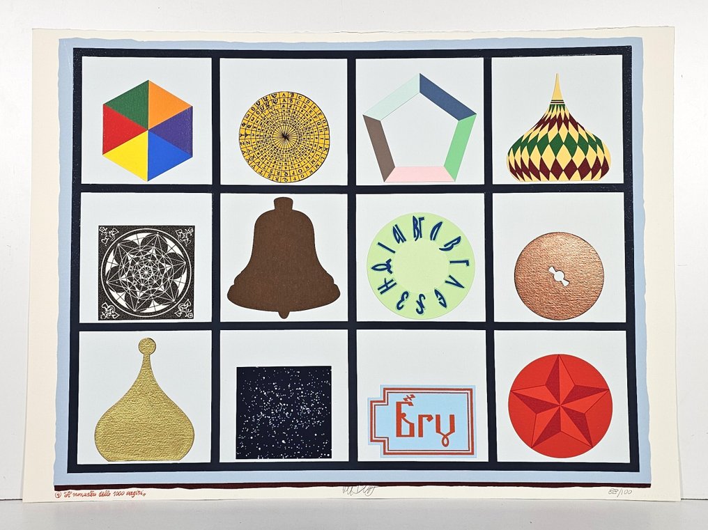 Lucio Del Pezzo (1933-2020) - Il Monastero delle 1000 Vergini #1.0