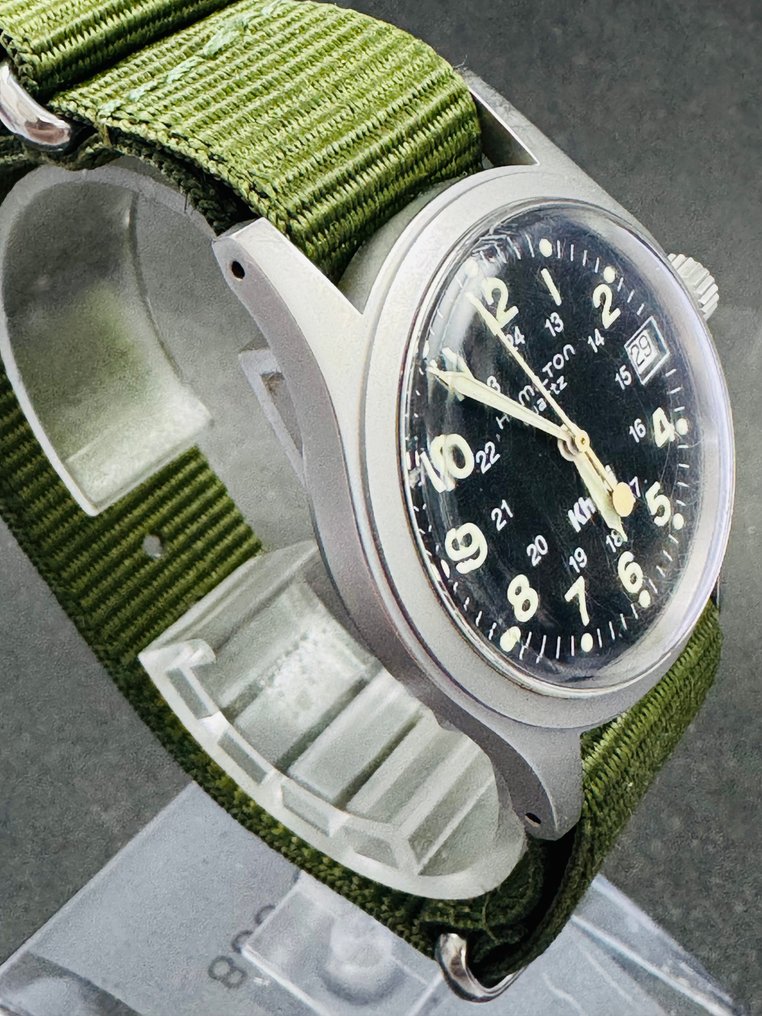 Hamilton - Khaki - No reserve price - 9365B - Men - 1980-1989 #3.2