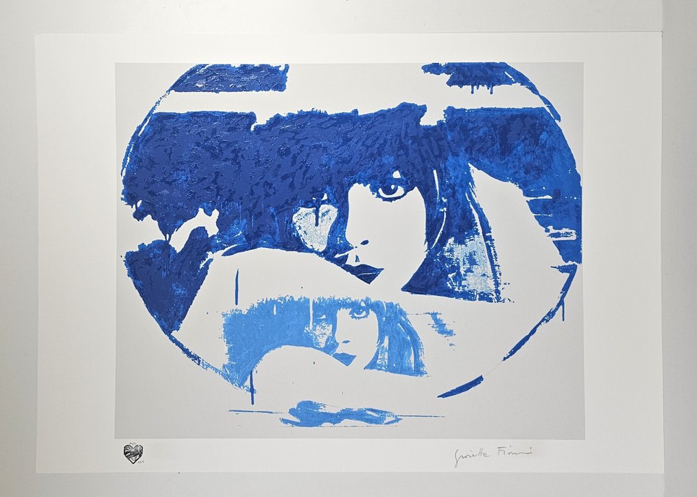 Giosetta Fioroni (1932) - Doppio Liberty Light Blue #2.1