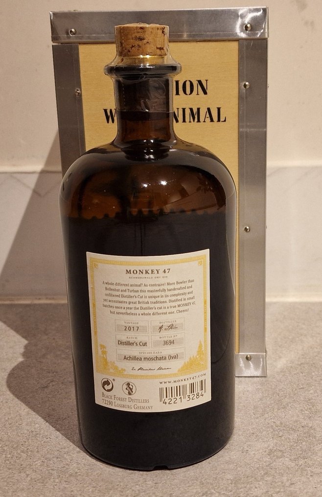 Monkey 47 2017 - Distiller's Cut - Achillea Moschata  - 50cl #1.0