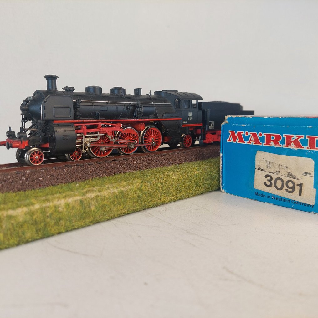 Märklin H0 - 3091 - Damplokomotiv med tender (1) - BR 18 478 - DB #1.0