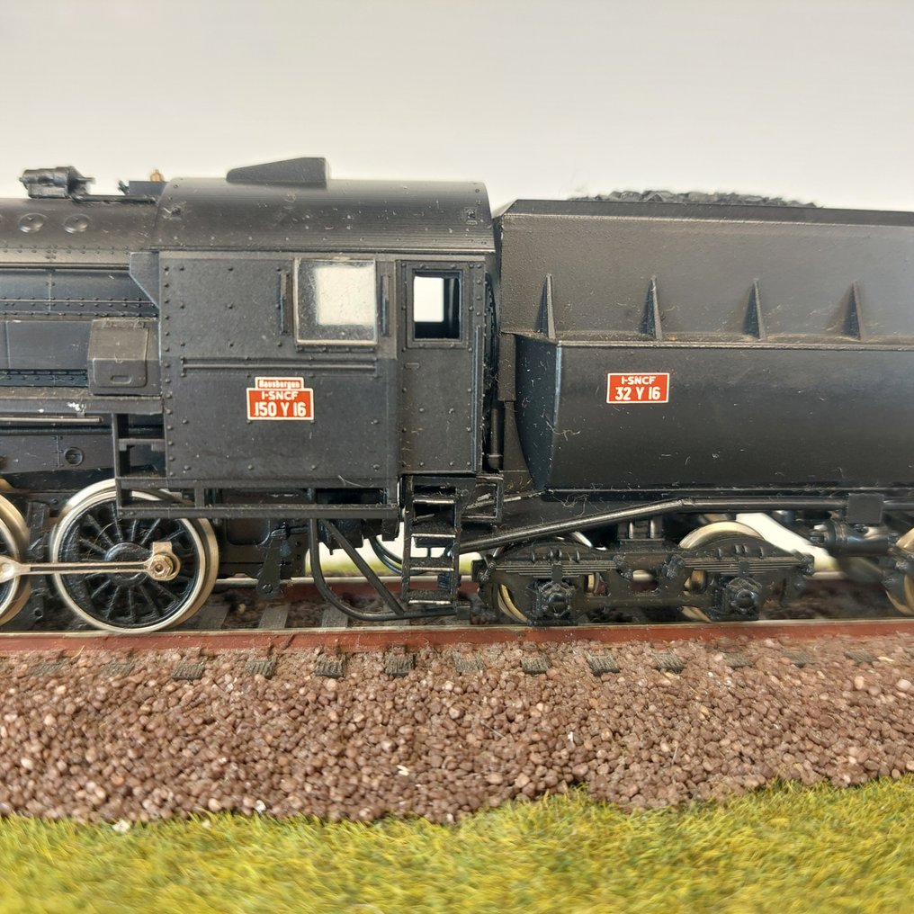 Liliput H0 - 5270 - Damplokomotiv med tilhengervogn (1) - SNCF 150 Y 16 - SNCF #4.3