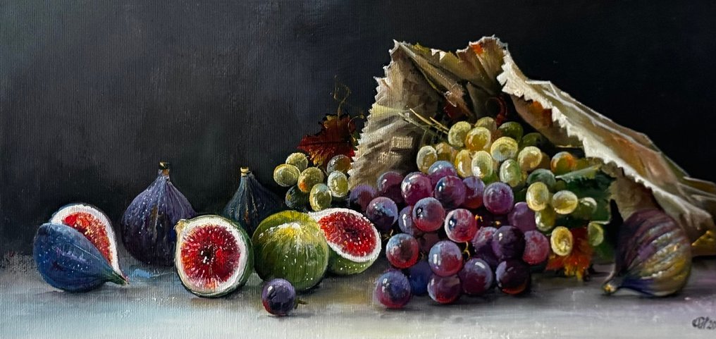 Alexander Nakonechnyi (XX-XXI) - Figs and grape #1.0