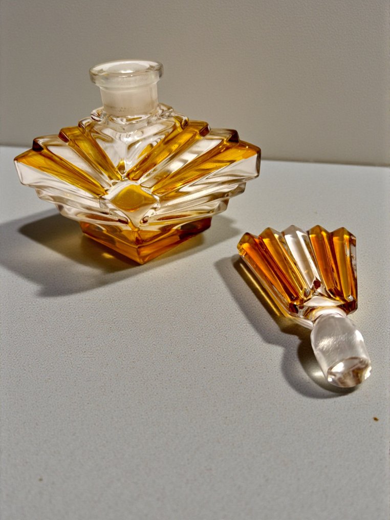 Val Saint Lambert - Charles Graffart - Bottiglia per profumo - Vetro - Set da toeletta Art Deco del 1935 #3.2
