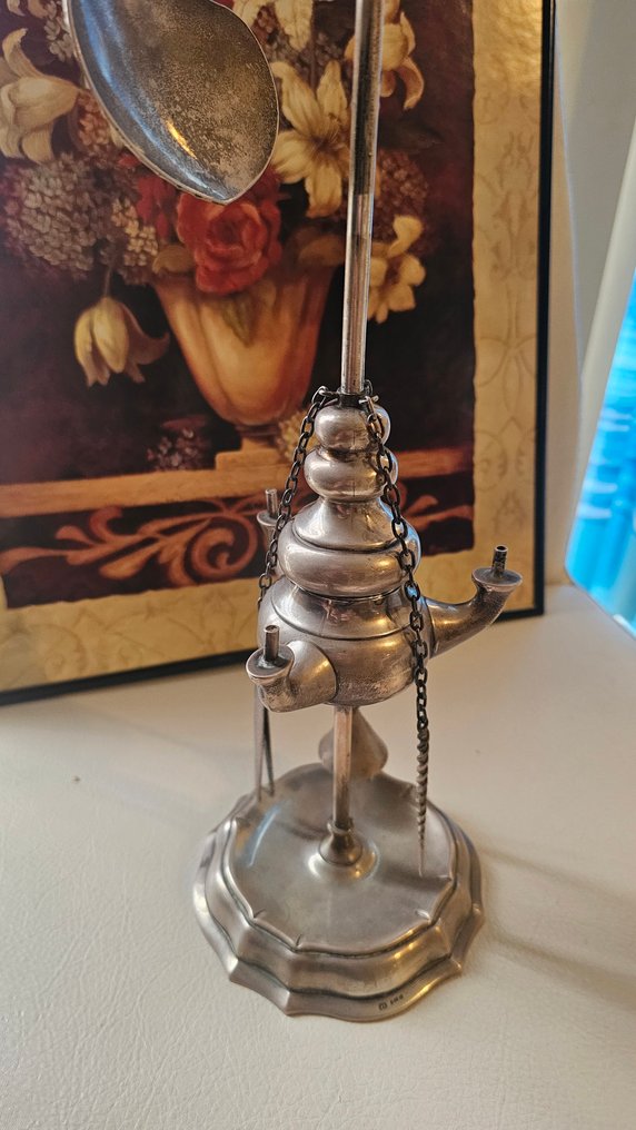 Olielamp - Zilver - Italiaans 925 sterling zilver #1.0