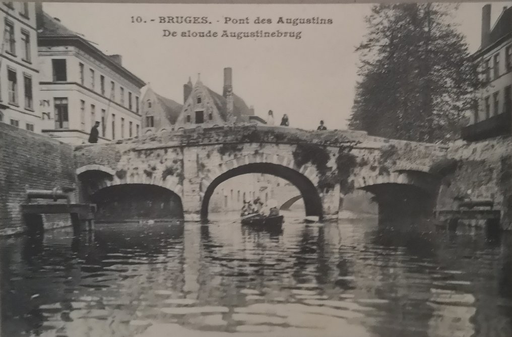 比利时 - 城市和景观, 布鲁日 - Bruges - 明信片 (135) - 1900-1960 #4.3