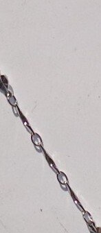 Ingen reservasjonspris - Halskjede Platina #2.1