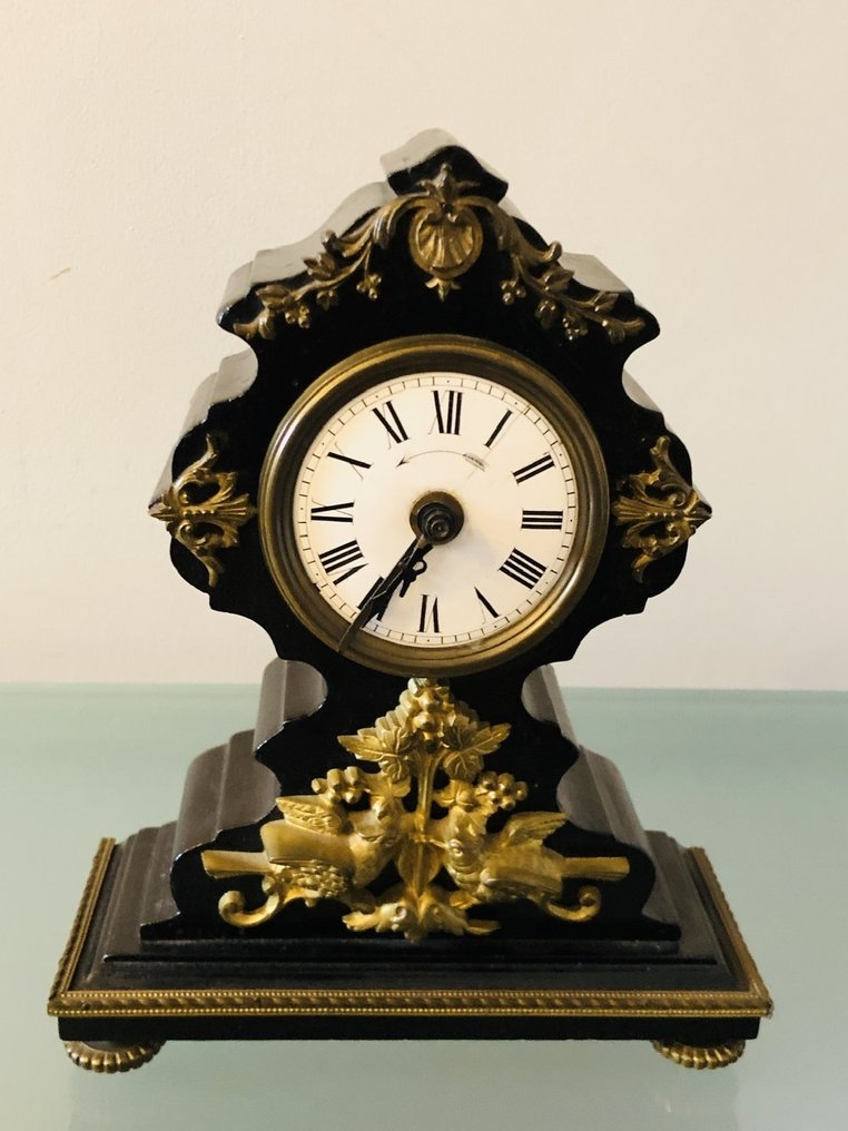 Despertador -   Madera, Bronce, Latón - 1880-1920 #1.0