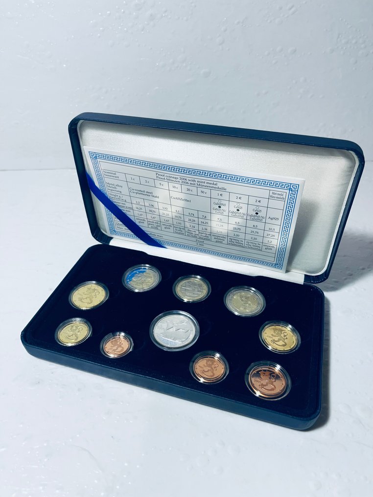 芬兰. Proof Set 2006  (没有保留价) #1.0