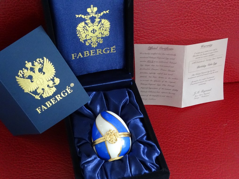 Figuuri - House of Faberge egg with original box and Certificate of Authenticity - Posliini #3.2