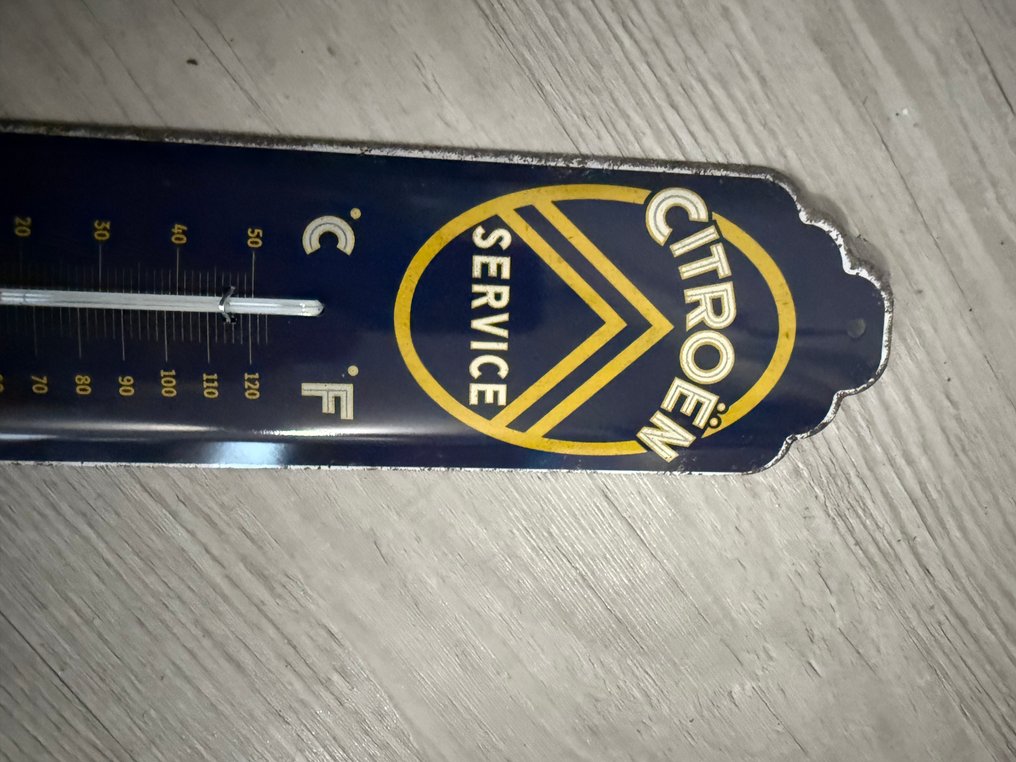 Termometr - biały metal - Serwis Citroën #4.3