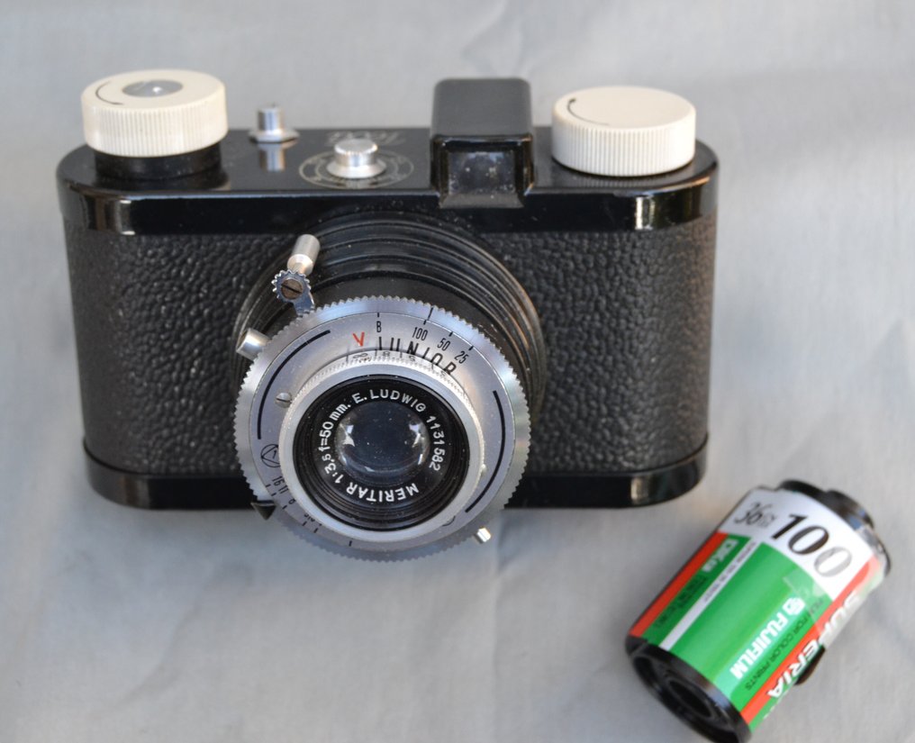 Fertsch Feca met Ludwig Meritar 3,5/50mm | Analogt kamera #2.1