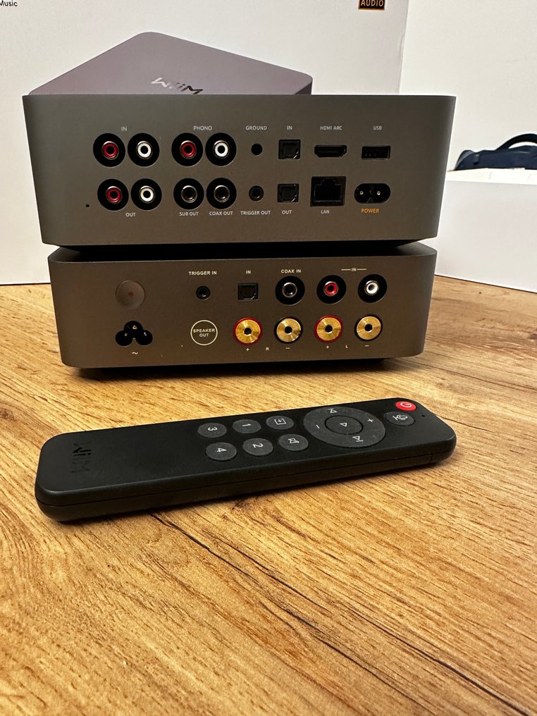 WiiM - Vibelink 放大器 + WiiM Ultra 音乐流媒体器 & 数字前置放大器 音訊放大器 #1.0