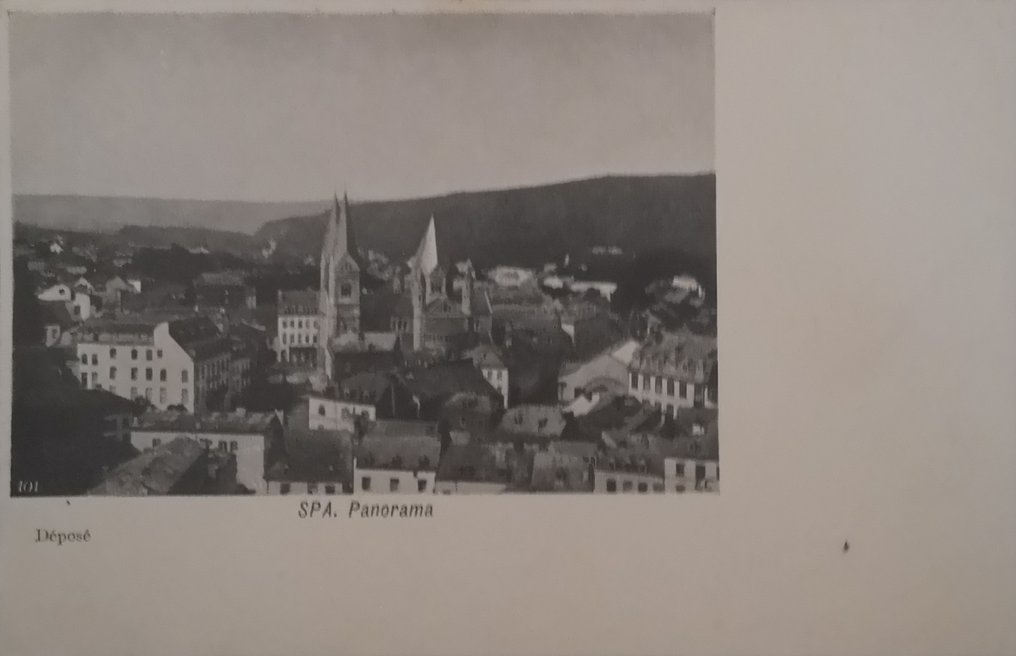 比利時 - 城市和景觀, 水疗及其周边环境 - 明信片 (98) - 1900-1960 #4.3