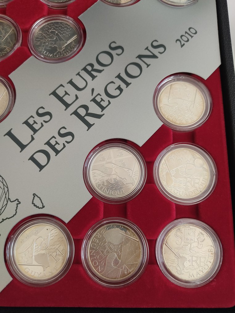Franța. 10 Euro 2010 "Régions" (27 monnaies) #1.0