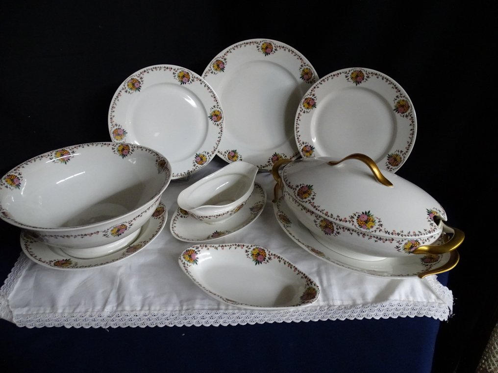 Limoges - Zestaw obiadowy (36) - Porcelana #1.0
