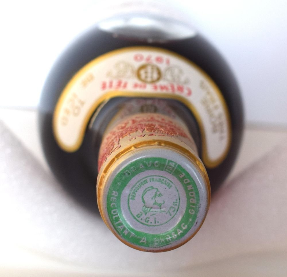 1970 Château Caillou "Crème de Tête" - Sauternes 2ème Grand Cru Classé - 1 Botella (0,75 L) #4.3