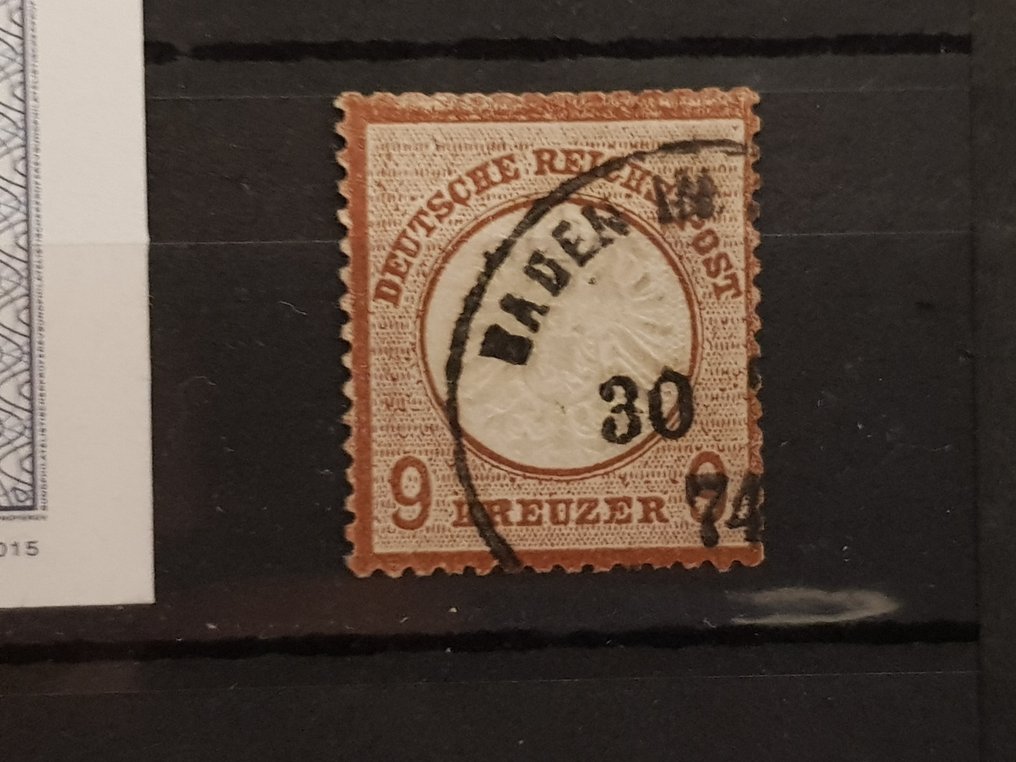 German Empire 1872 - Michel No. 27b, stamped with report. #1.0