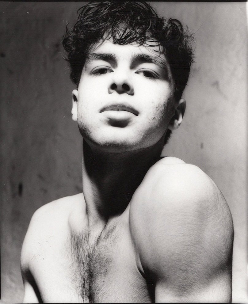 Michael Taubenheim (1968–) - male semi-nude study #1.0