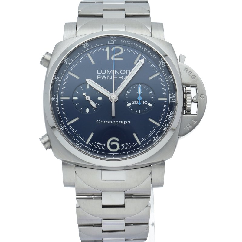 Panerai - Luminor Chronograph 1.7" Blue - PAM01110 - Άνδρες - 2020+  #1.0
