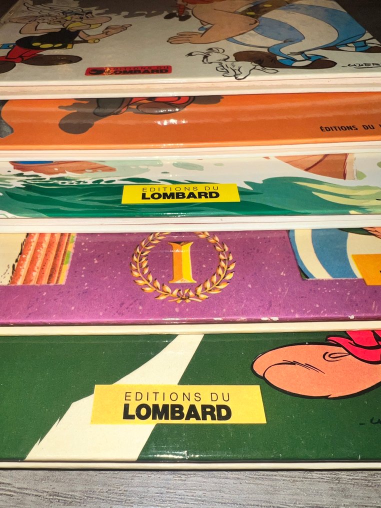 Asterix - 5x C - 5 专辑 - 第一版 - 1968/1975 #3.2