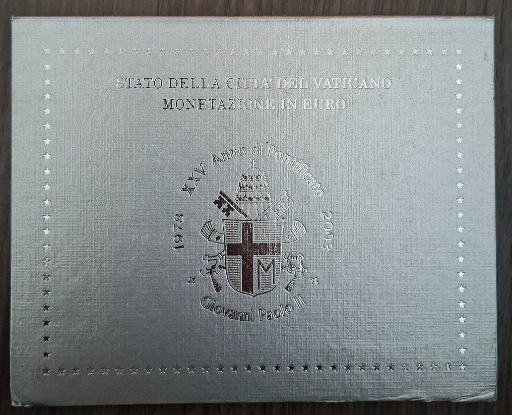 教廷. Year Set (BU) 2003  (没有保留价) #1.0