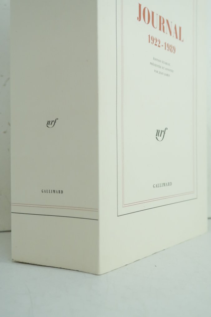 Michel Leiris - ‎Journal 1922-1989 [ex. de tête, 1/90 num. sur vélin pur chiffon] - 1992 #3.2