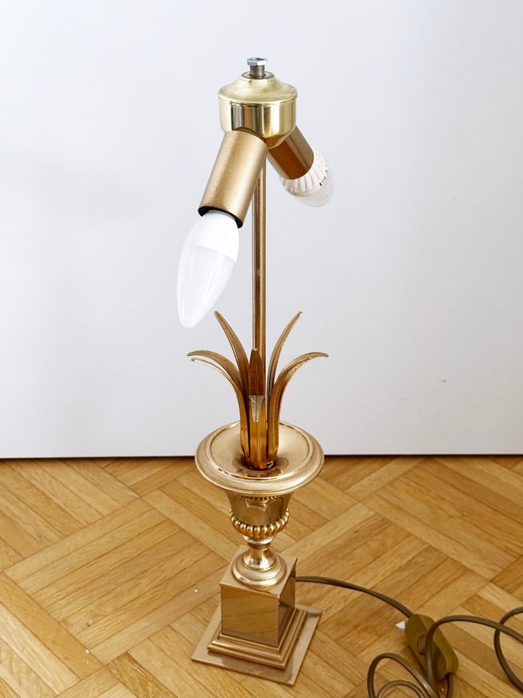 Boulanger - Lampe - Lampe de table de style Hollywood Regency - Laiton - Lampe de table Regency #3.2