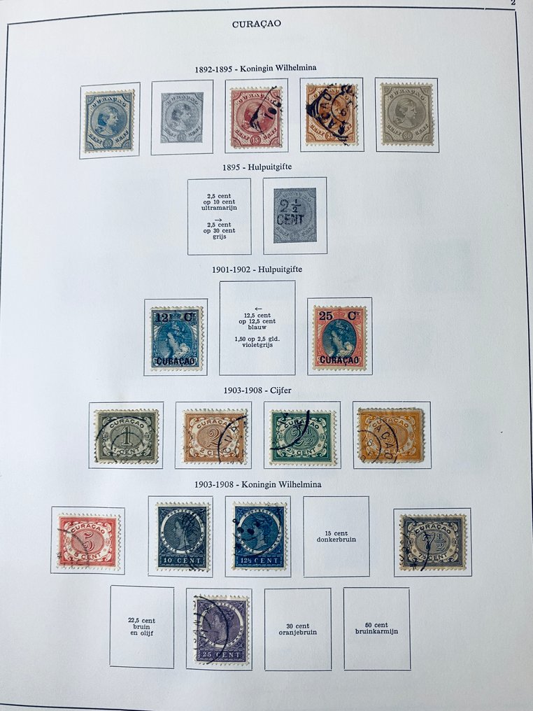 Netherlands  - Collection of Areas NL Overseas - NVPH #1.0