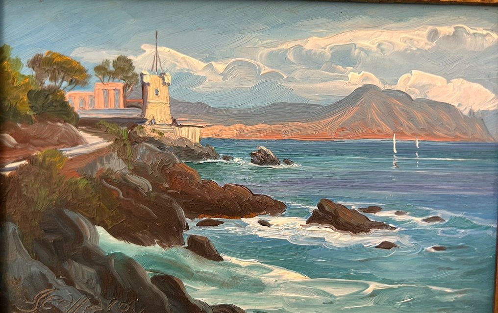 Saverio Seassaro (1917-2006) - Nervi, La Torre #1.0