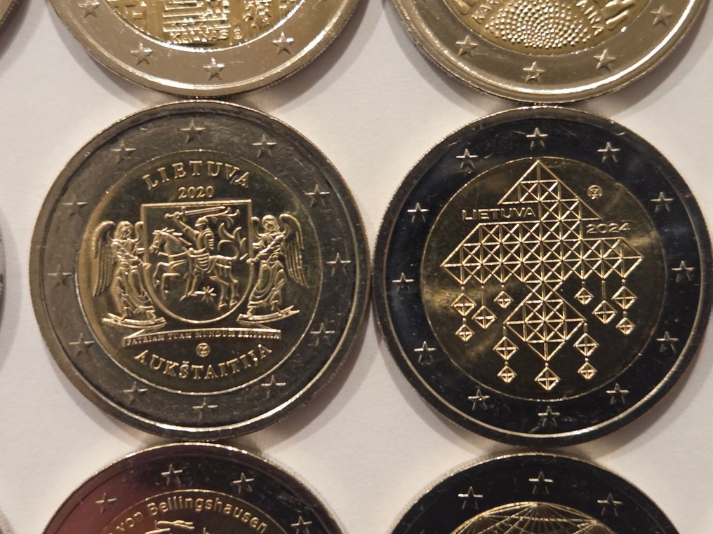 Εσθονία, Λιθουανία. 2 Euro 2016/2025 (20 coins) (χωρίς τιμή ασφαλείας) #4.3