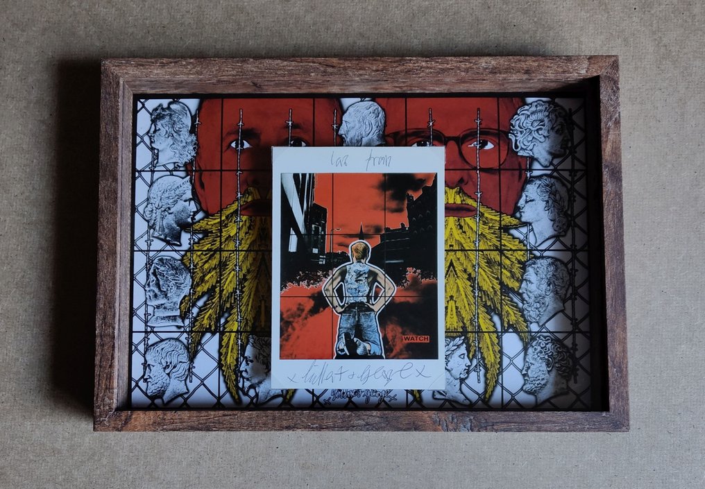 Gilbert (1943) and George (1942) - WATCH- ArtCard, handsigned #1.0