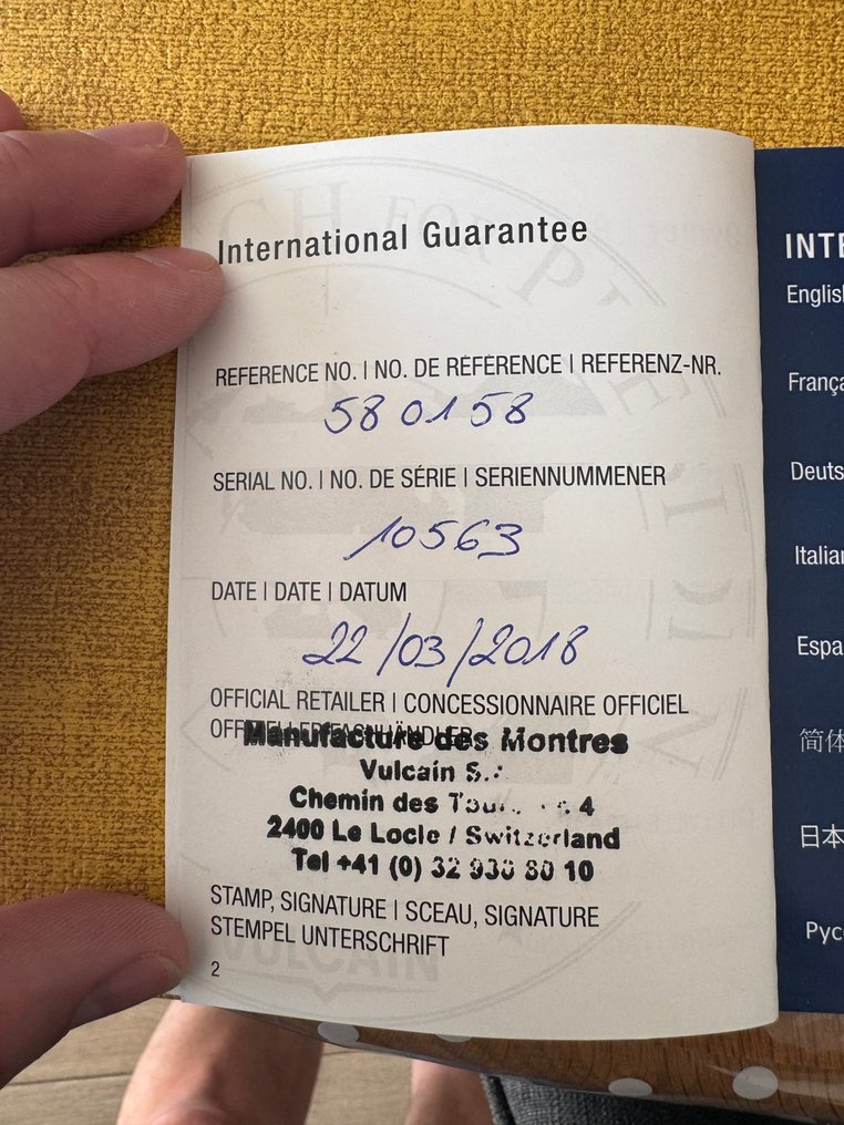 Vulcain - 50s Presidents Moonphase - 580158 - Miehet - 2018 #2.1