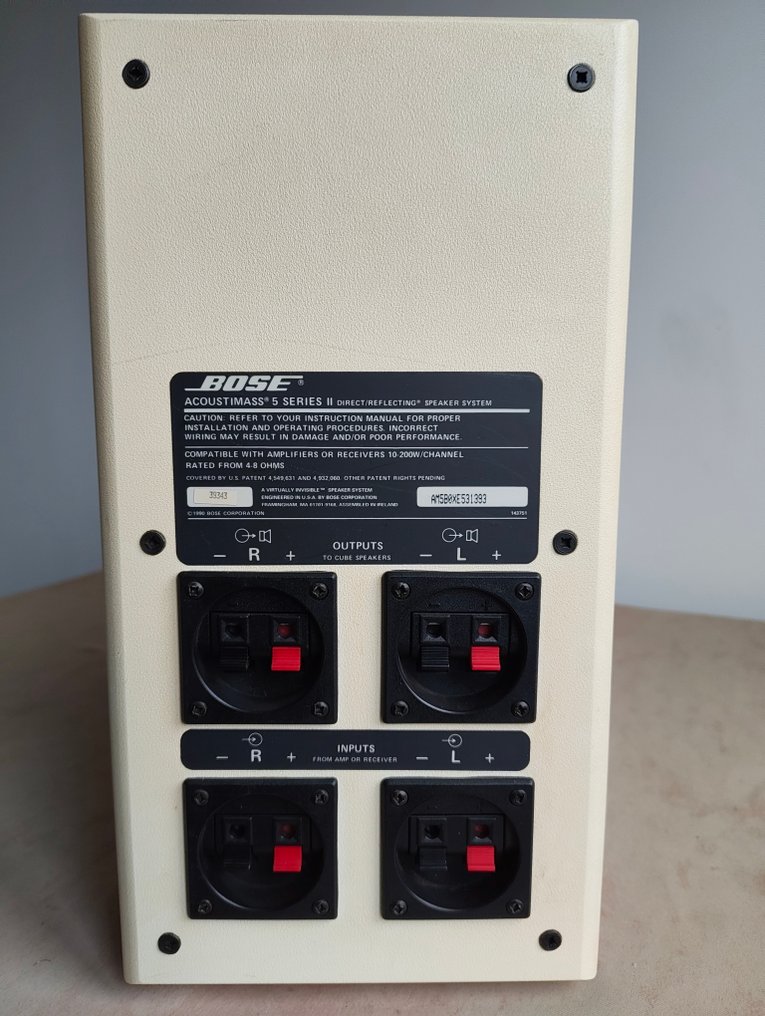 Bose - Acoustimass 5 Series II 低音音箱扬声器套件 #3.2