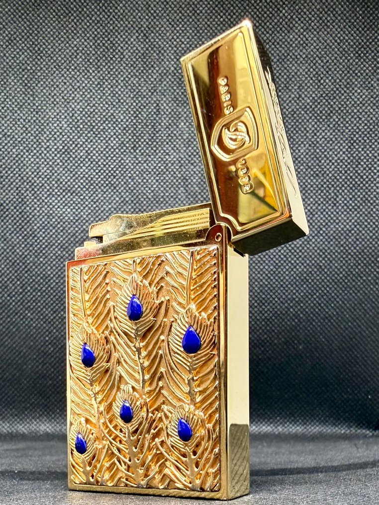 S.T. Dupont - Line 2 - Brichetă - Gold plated, Lapis Lazuli #3.2