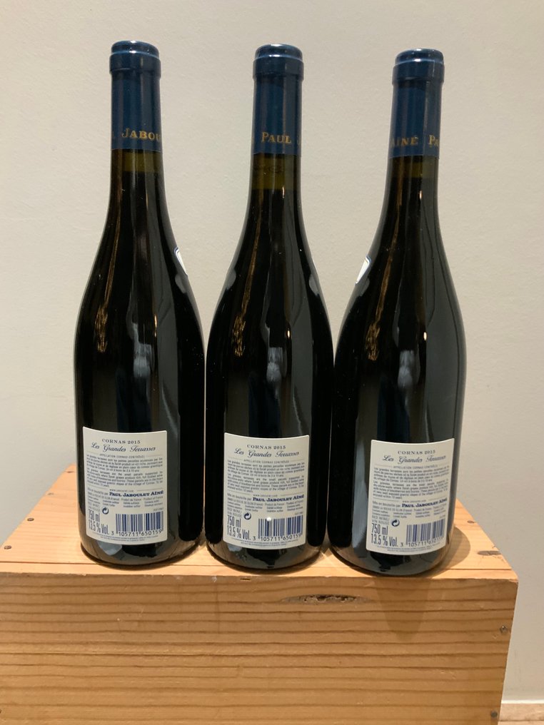 2015 Paul Jaboulet Aîné, Les Grandes Terrasses - Cornas - 3 Bottles (0.75L) #1.0