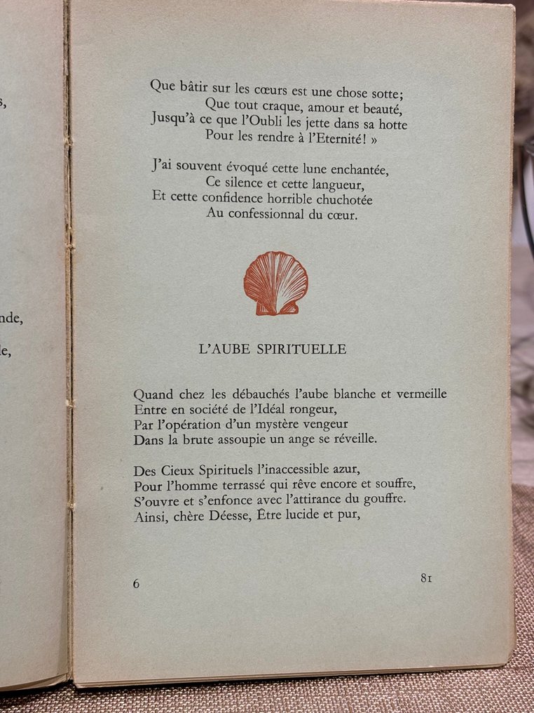 Charles Baudelaire / vignettes de Galanis - Les Fleurs du Mal - 1942 #3.2
