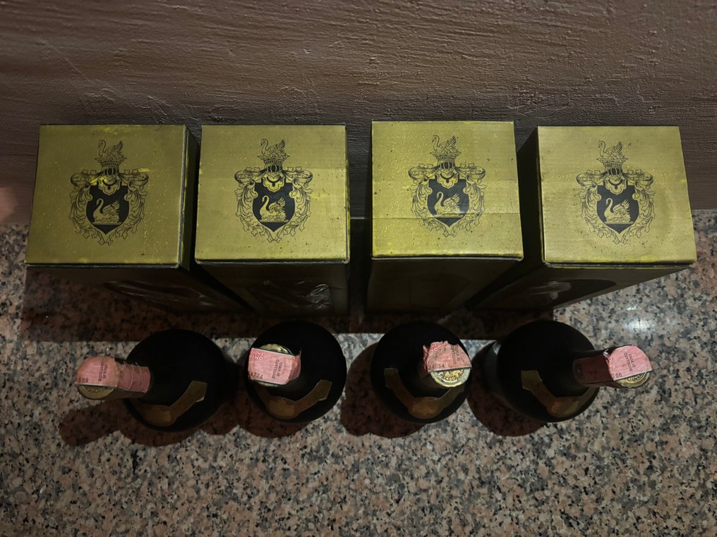 Château d’Uffaut P.E. Guillot - Grande Champagne - b. Δεκαετία του 1980 - 70cl - 4 μπουκαλιών #2.1