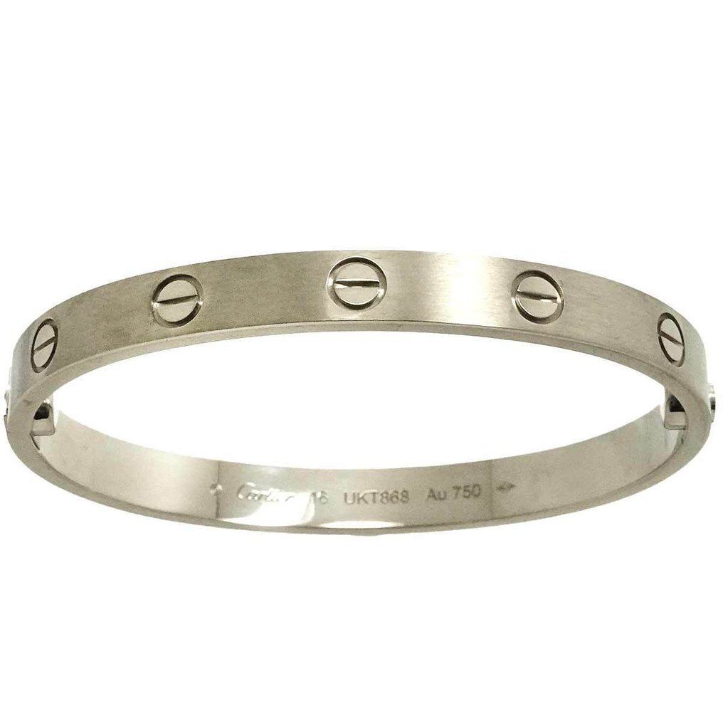Cartier - Βραχιόλι - 18 καράτια Λευκός χρυσός #1.0