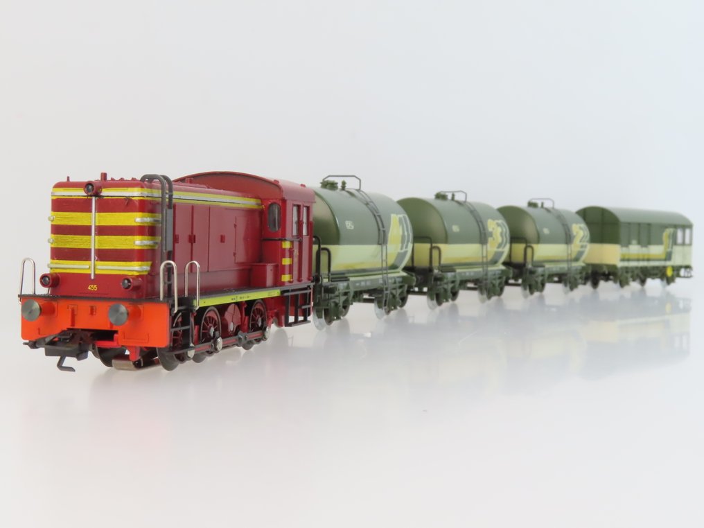 Märklin H0 - 2846 - Σετ τρένων (1) - Πενταμελής γραμμή ψεκασμού με ντιζελοκινητήρα Deutz. - CFL #1.0