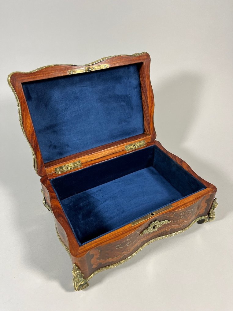 珠宝盒 - 西阿拉黄檀木, 郁金香木 #1.0