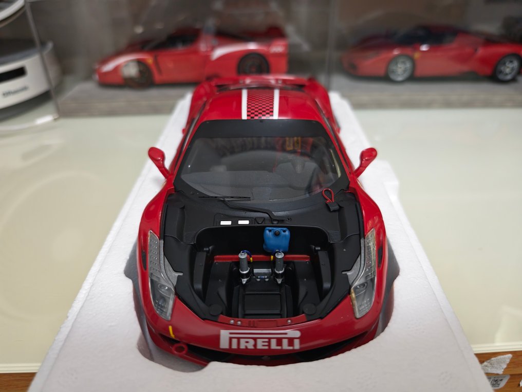 Hot Wheels 1:18 - Modellino di auto - Ferrari 458 challenge limited to 5000 #1.0
