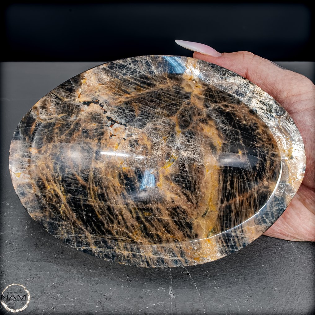 Exklusive Natürliche Mondstein-Schale aus Madagaskar- 811.18 g #1.0