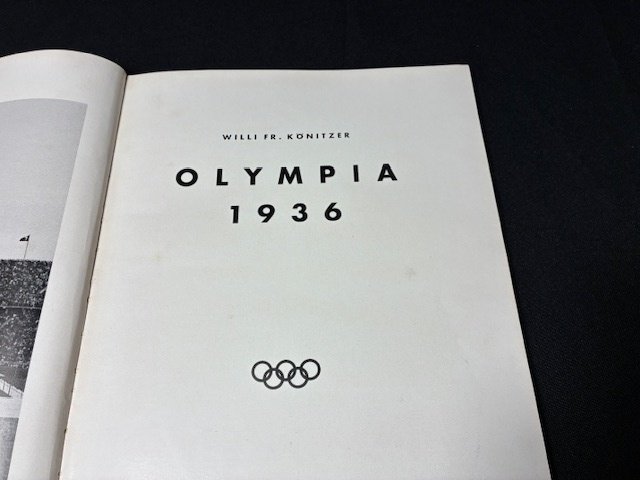 Dr. Paul Wolff, Heinrich Hoffmann, Dr. Wolf Strache and others - Olympia 1936 (SCARCE, FRESH COPY) - 1936 #4.3