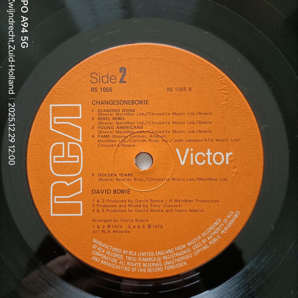 David Bowie - 4x Albums - Albume LP (mai multe articole) - Stereo - 1972 #4.3