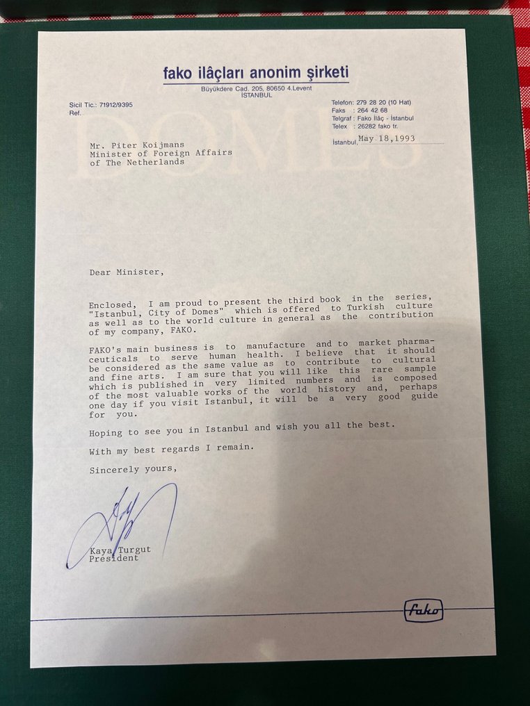 Ahmet Ertuğ - Istanbul: City of Domes - 1992 #2.1