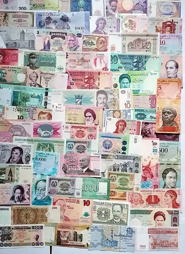 Mundo. - 100 banknotes - various dates  (Sem preço de reserva) #4.3